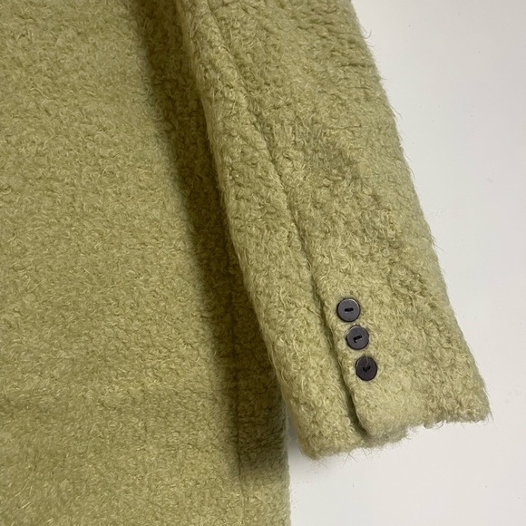 Kkco Cord Moss Coat Longline Wool Blend In Dried Eucalyptus Women Sz S NEW $650 - Picture 13 of 16